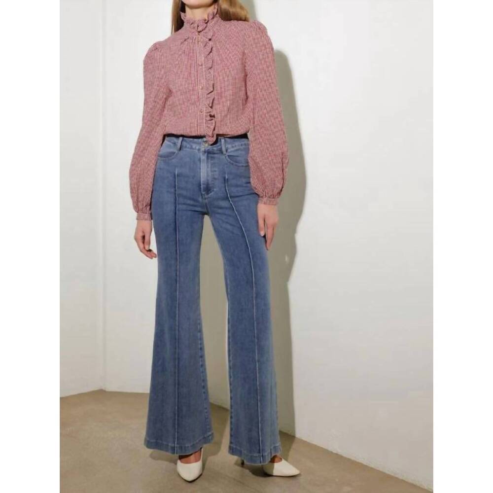 NEW FREEMARKET venus flare leg jeans in blue